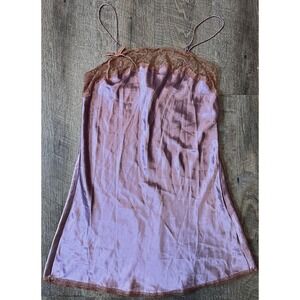 Victoria‎ Secret purple lavendar lingerie nightie dress size S adjustable straps